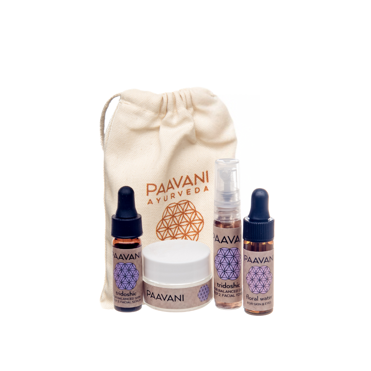 Tridoshic Skincare Ritual | Ayurvedic Set for Balanced & Combination Skin-2