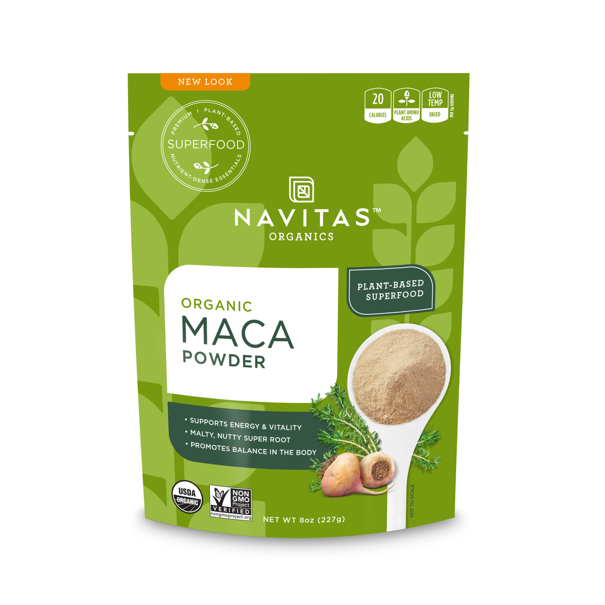 Navitas Naturals Organic Raw Maca Powder (12x8 OZ)
