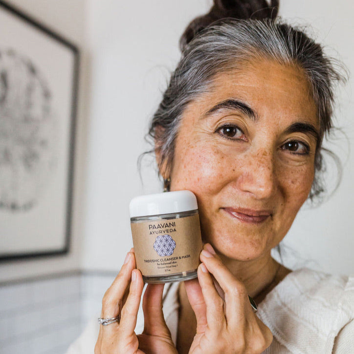 Tridoshic Skincare Ritual | Ayurvedic Set for Balanced & Combination Skin-4