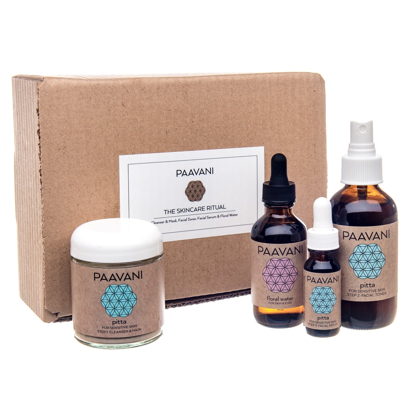 Pitta Skincare Ritual | Ayurvedic Set for Sensitive & Reactive Skin-1