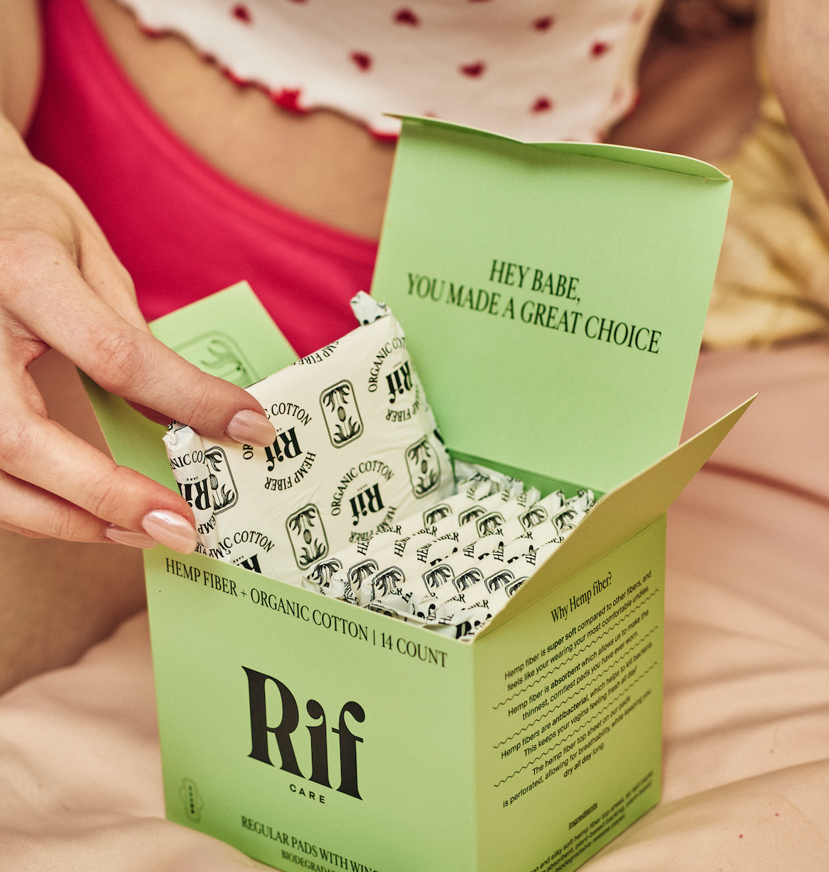 Organic Pads with Wings - Regular Absorbency