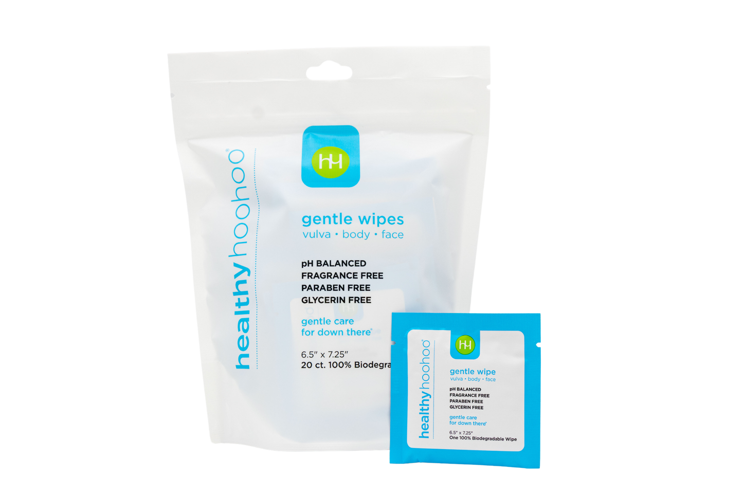 Biodegradable Gentle Wipes by healthy hoohoo